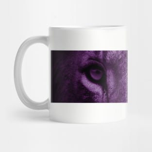 Lion Eyes (Purple) Mug